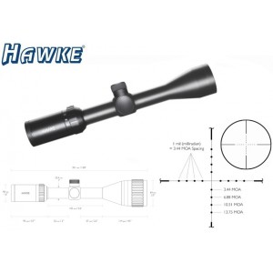 Оптический прицел Hawke Vantage 3-9x50(Mil Dot )